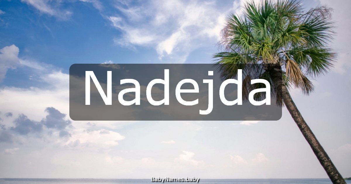 Nadejda