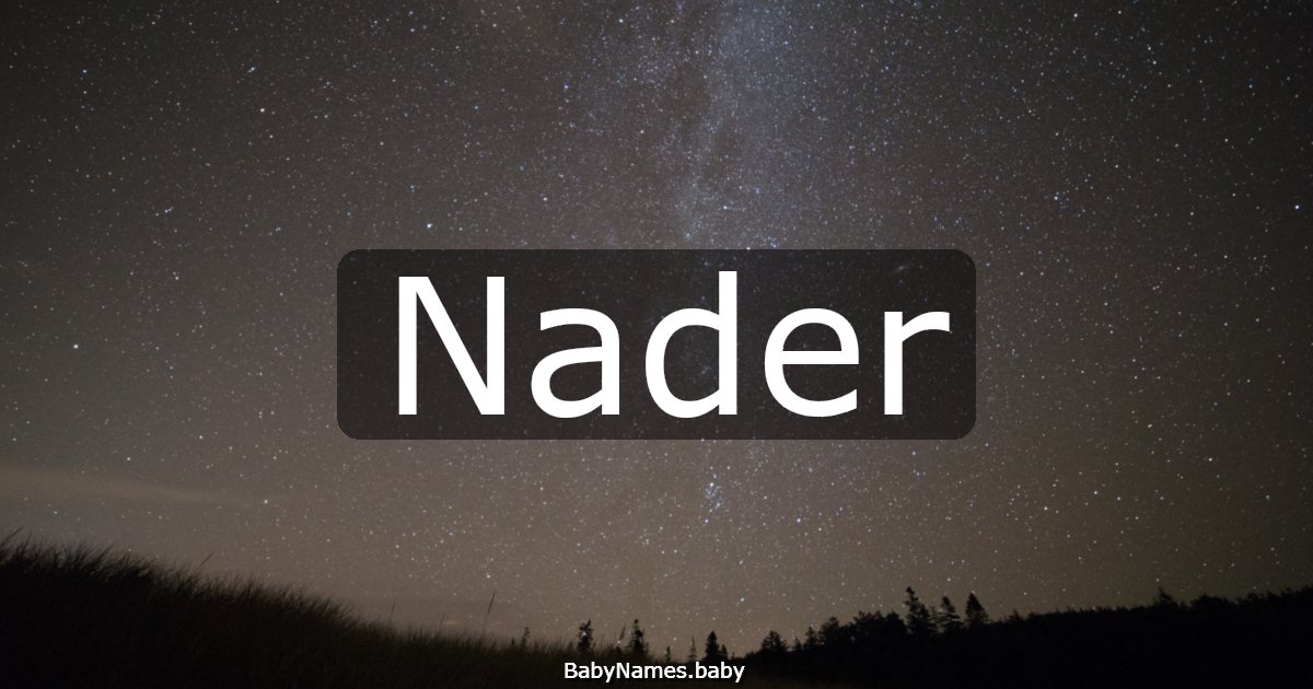 Nader