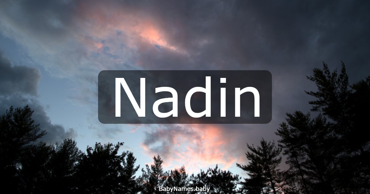 Nadin
