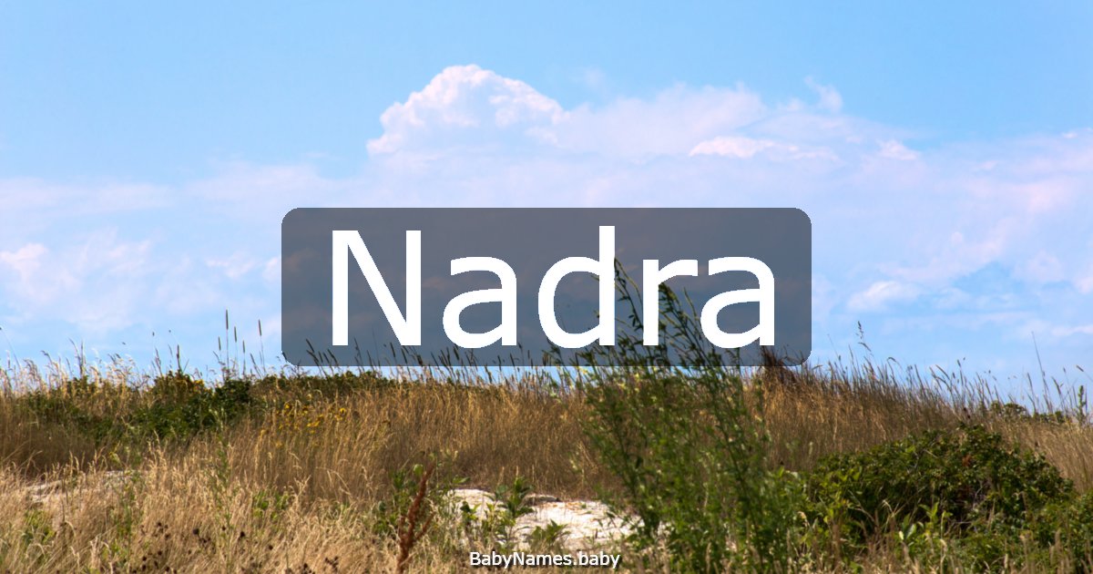 Nadra
