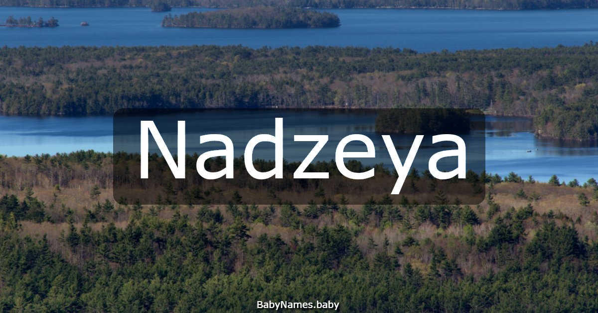 Nadzeya