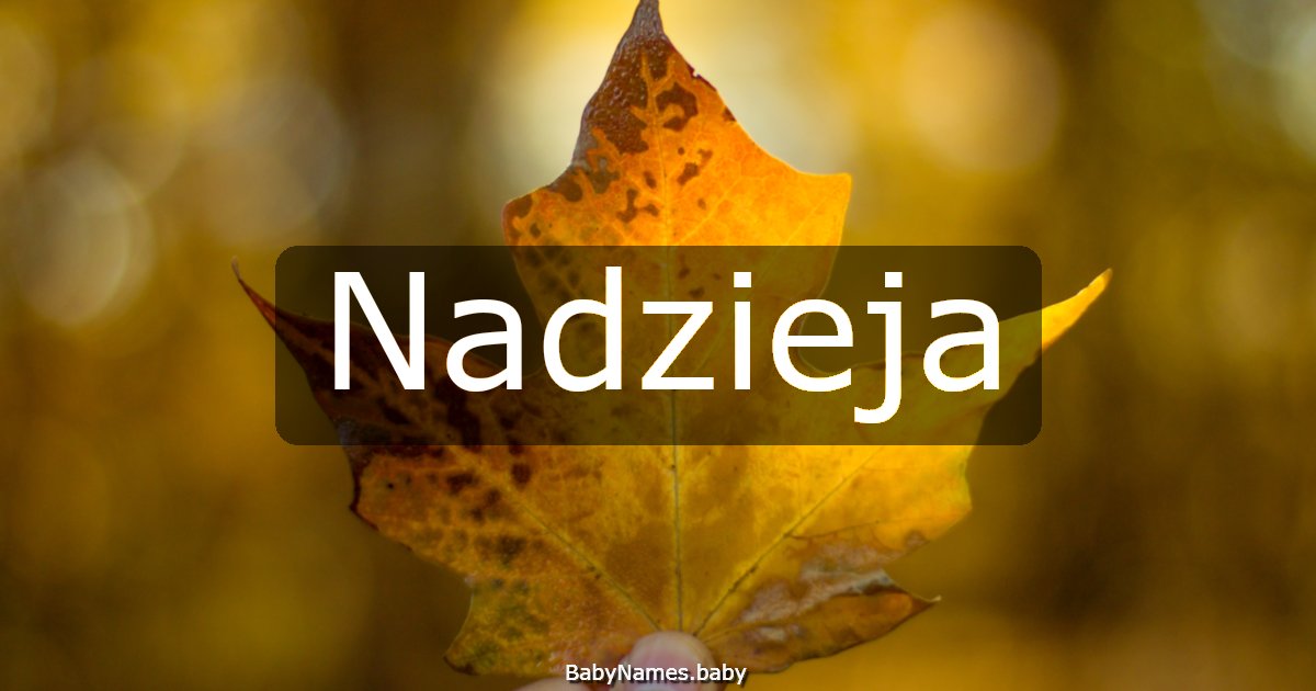 Nadzieja