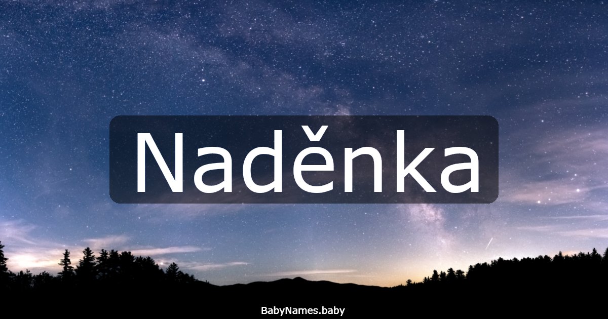 Naděnka
