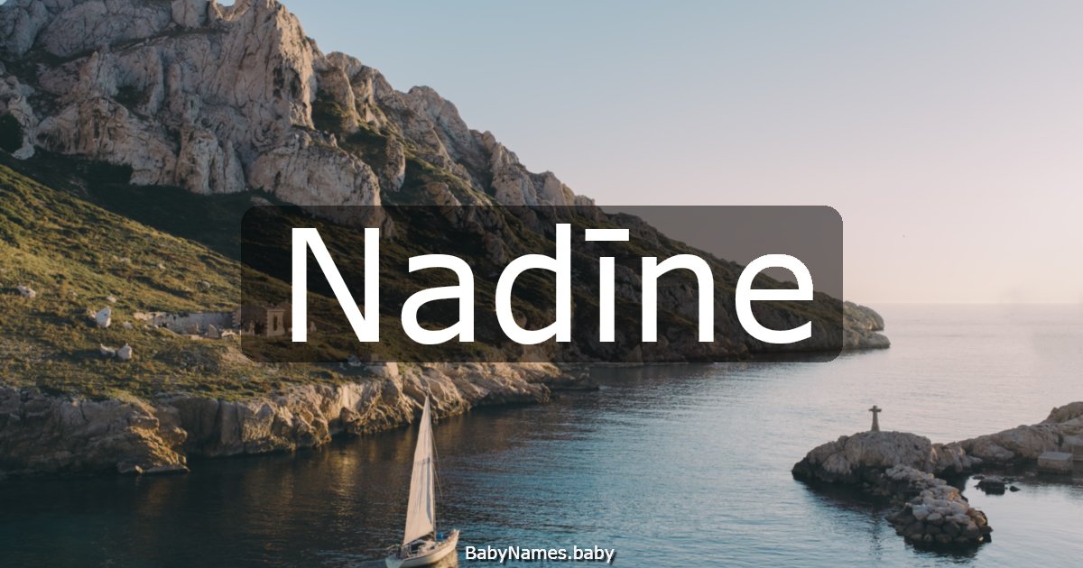 Nadīne