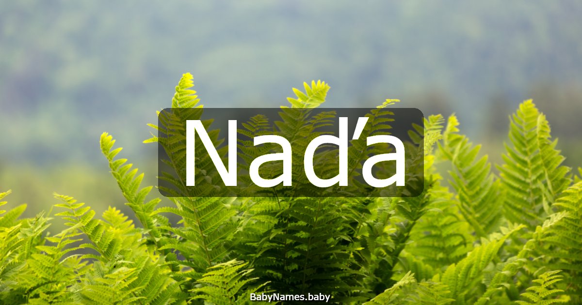 Naďa