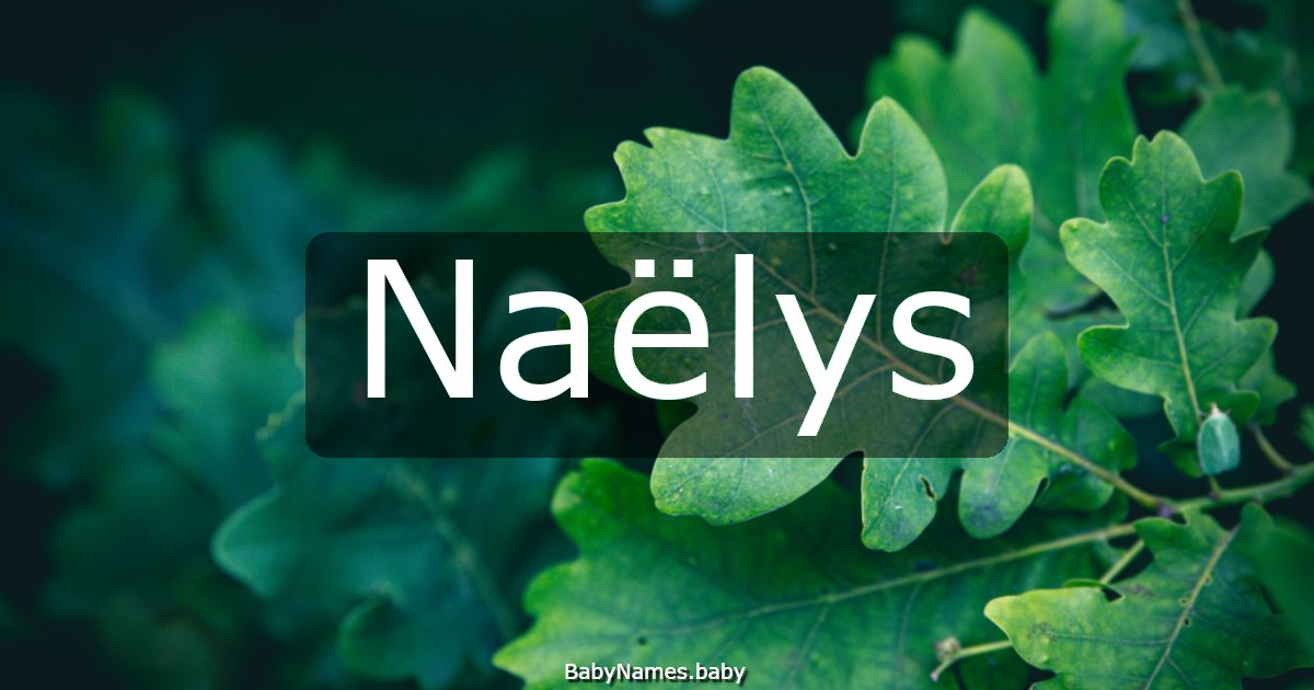 Naëlys