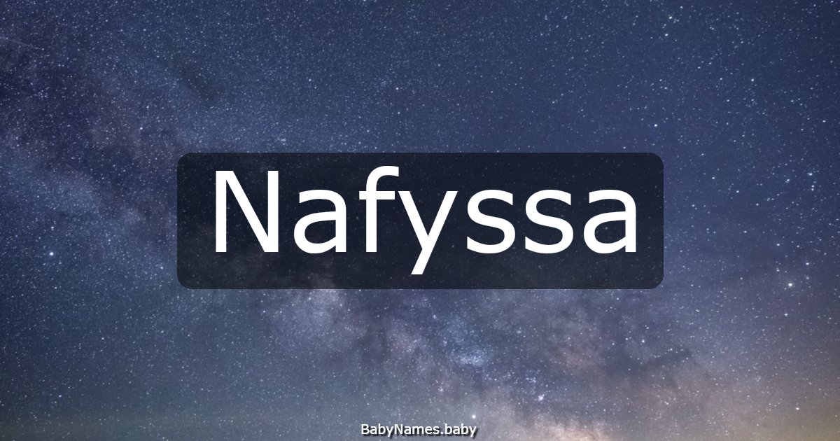 Nafyssa