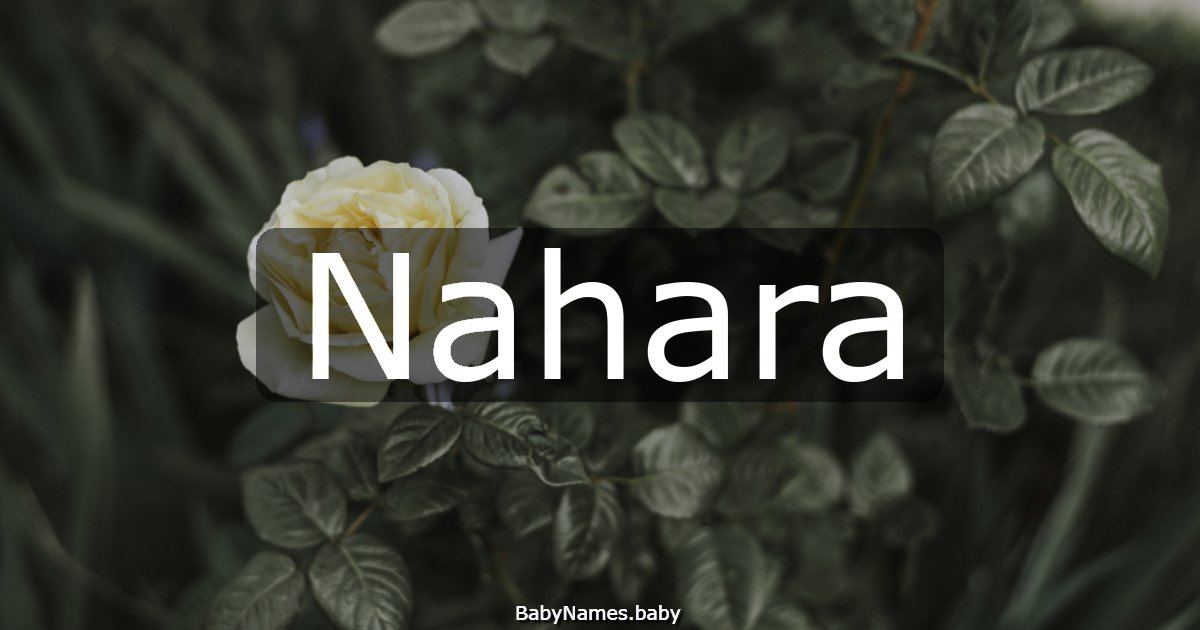 Nahara