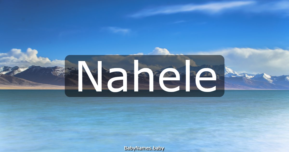 Nahele