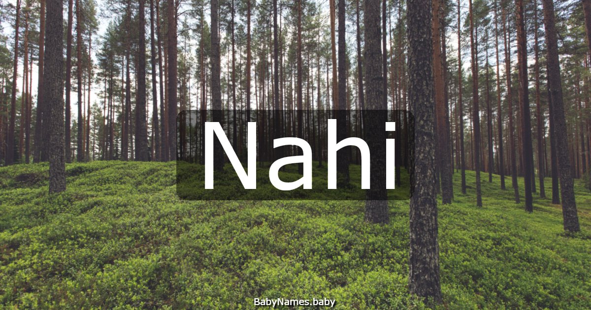 Nahi