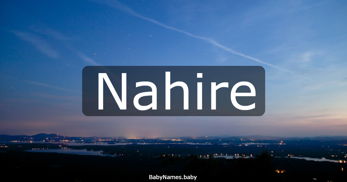 Nahire