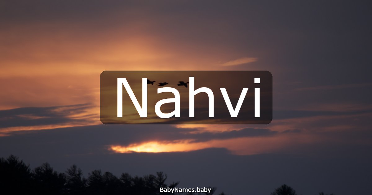 Nahvi