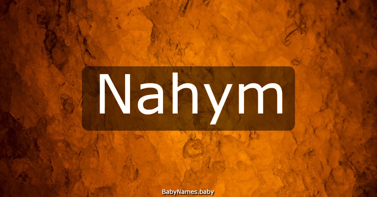 Nahym