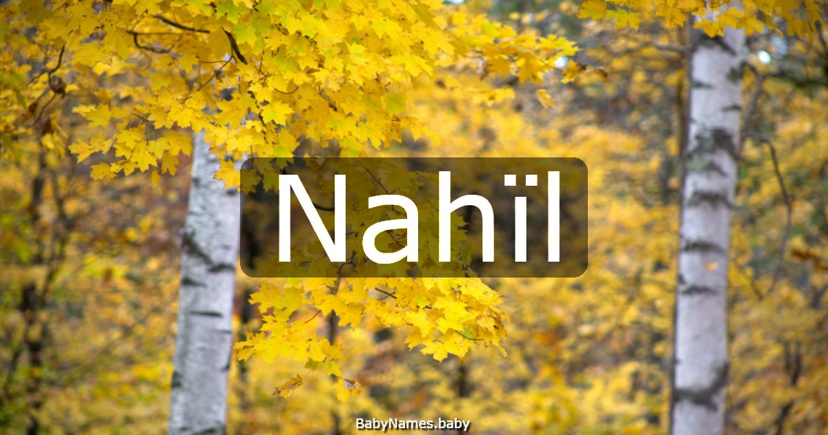 Nahïl