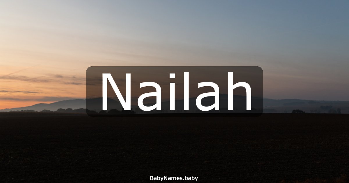 Nailah