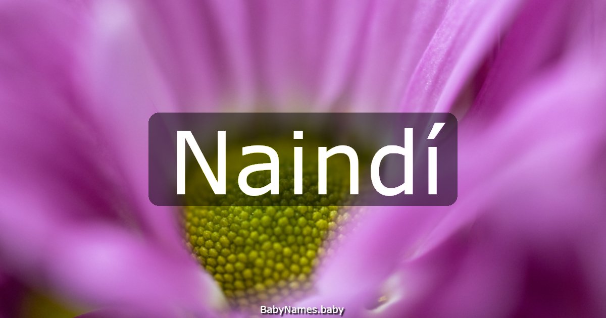 Naindí