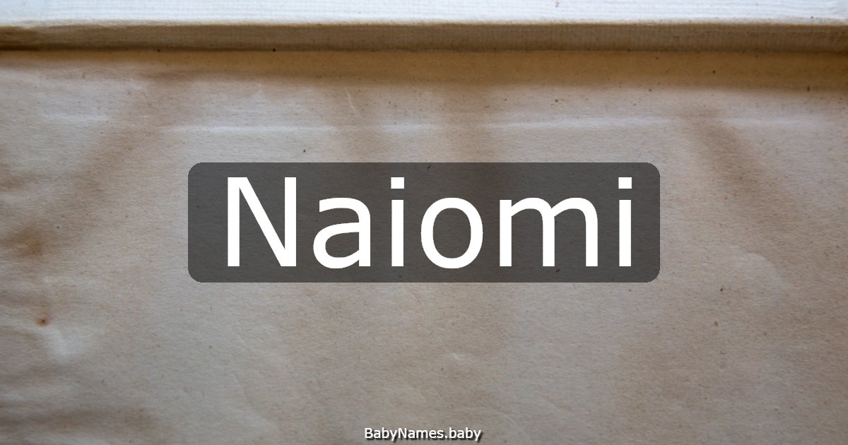 Naiomi