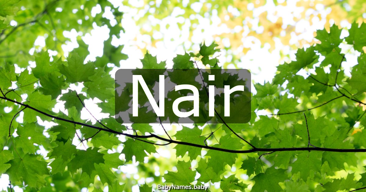 Nair