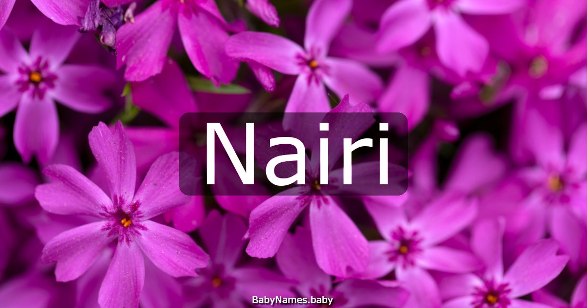 Nairi