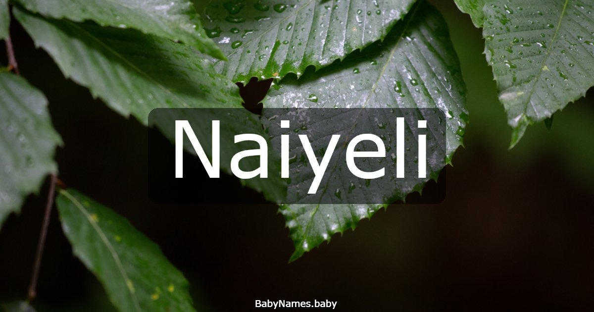 Naiyeli