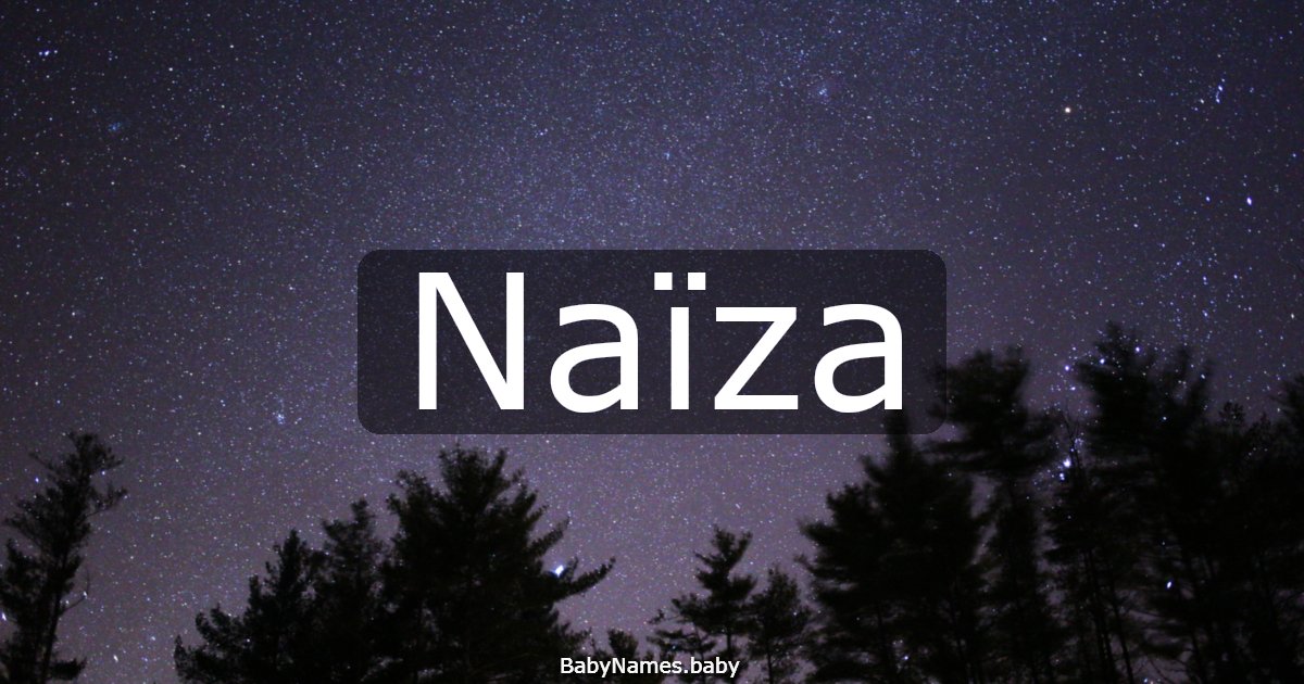 Naïza