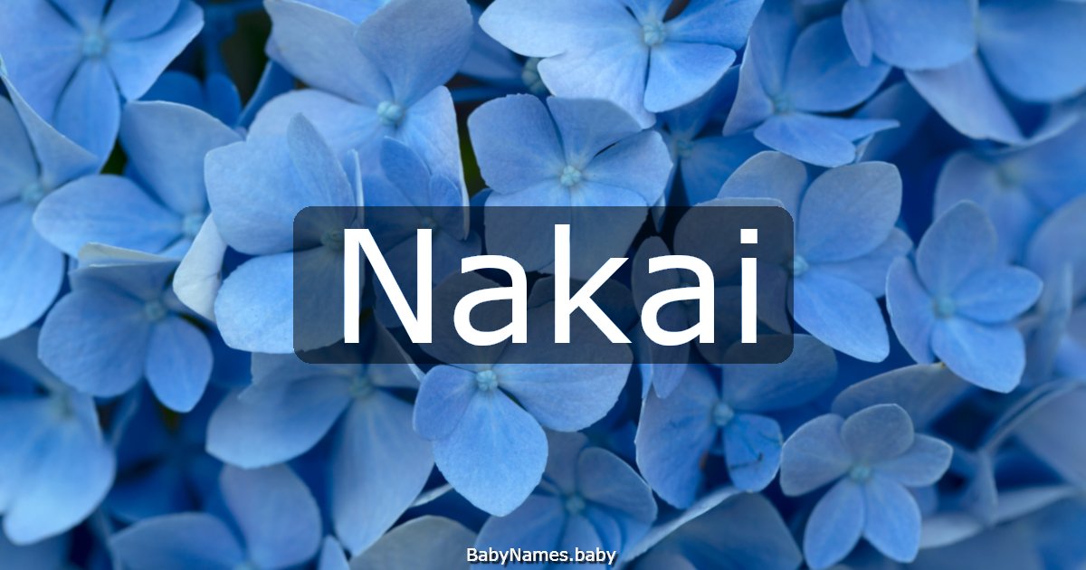 Nakai