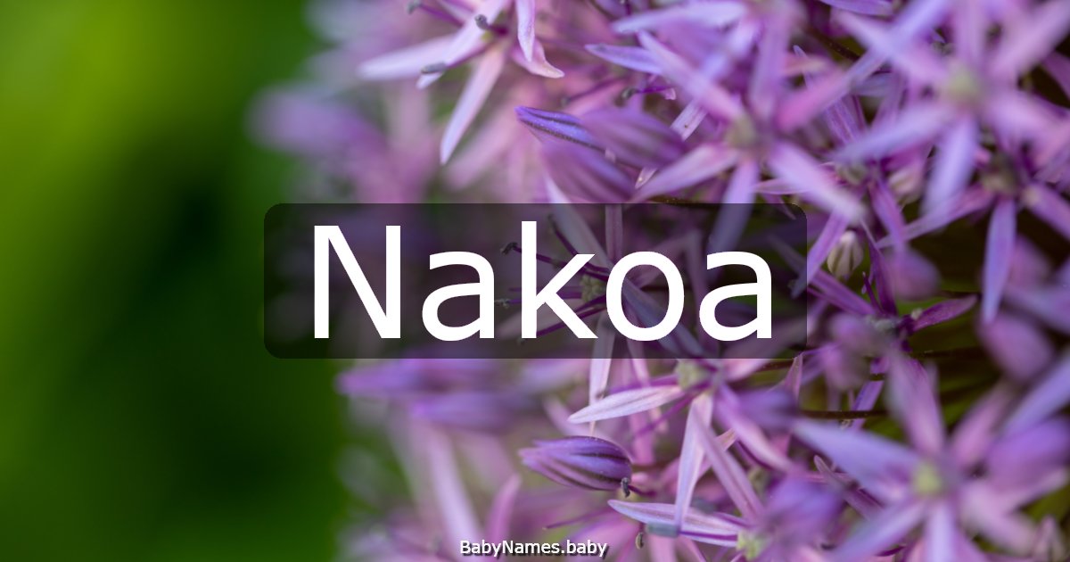 Nakoa