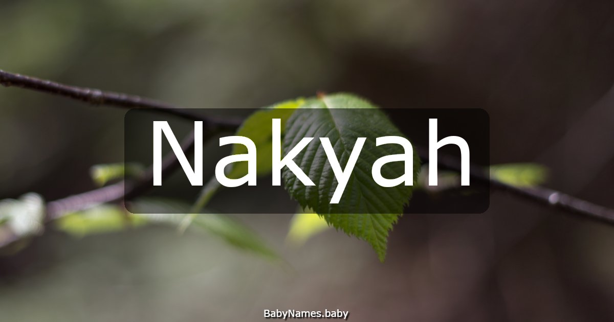 Nakyah