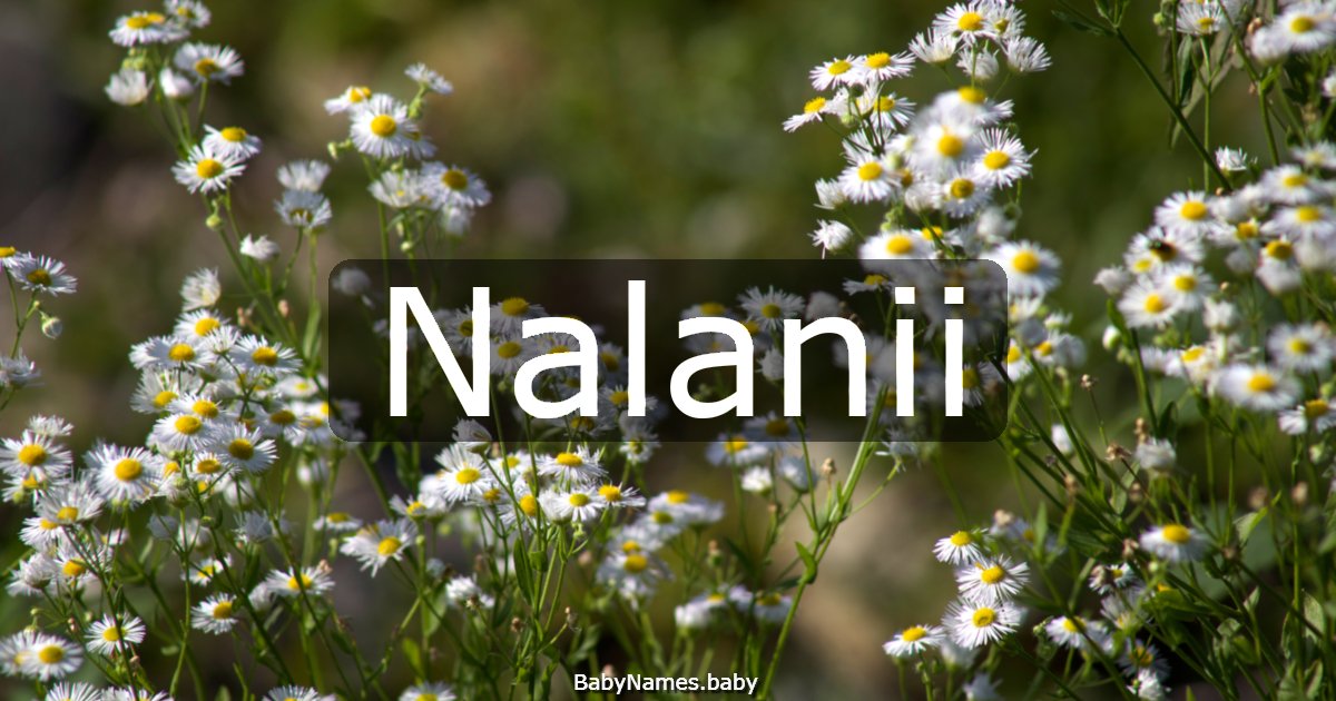 Nalanii