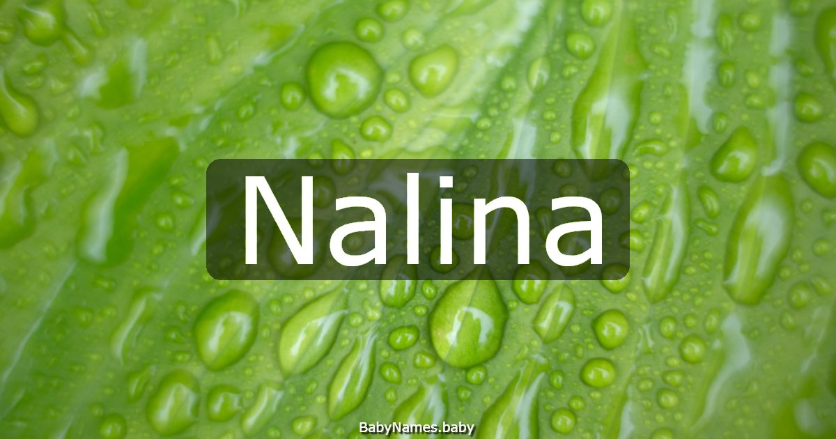 Nalina