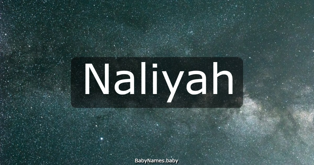 Naliyah