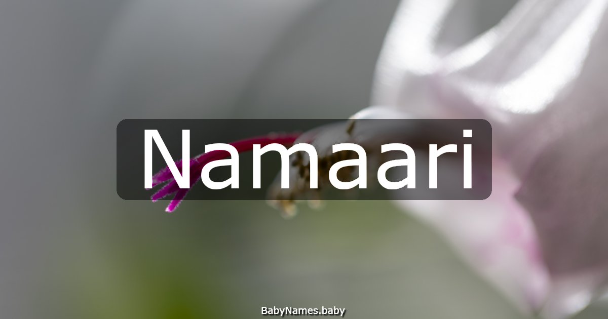 Namaari