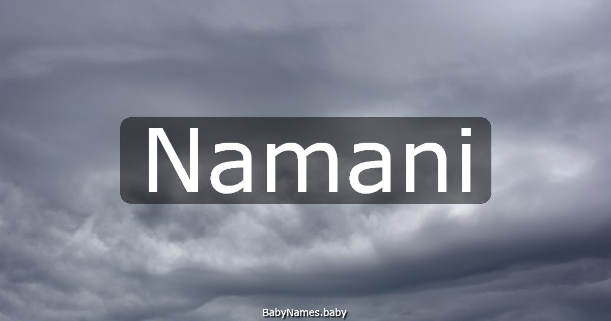 Namani