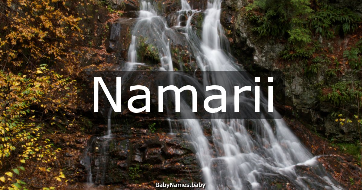 Namarii