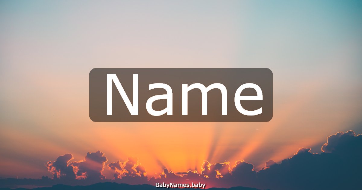 Name