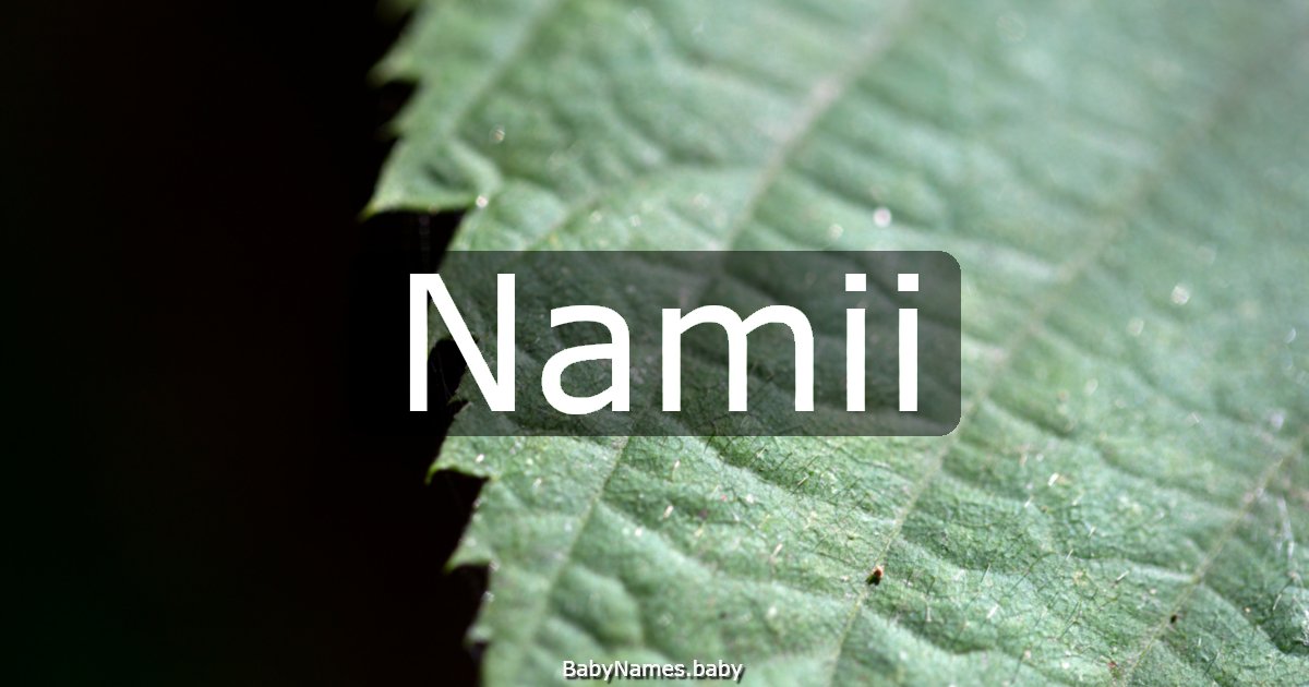 Namii