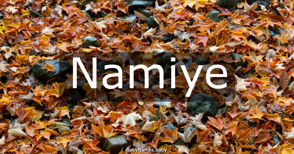Namiye