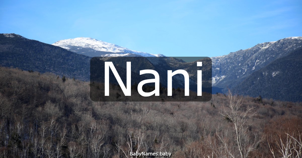 Nani