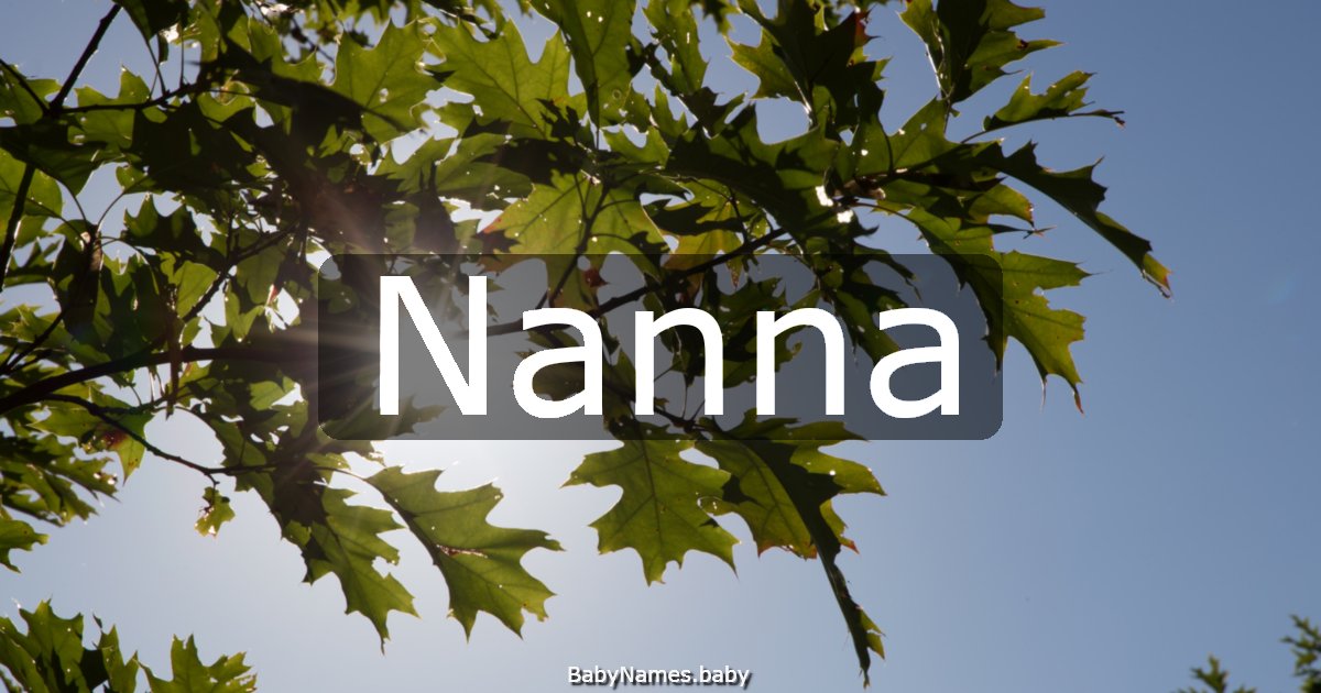 Nanna