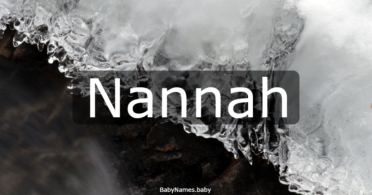 Nannah