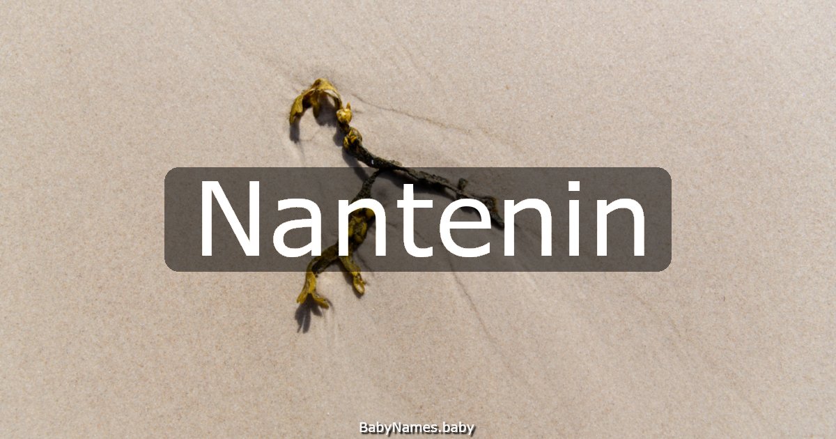 Nantenin