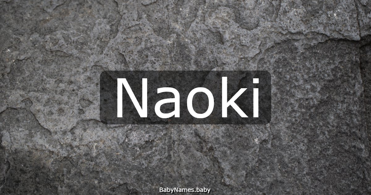 Naoki