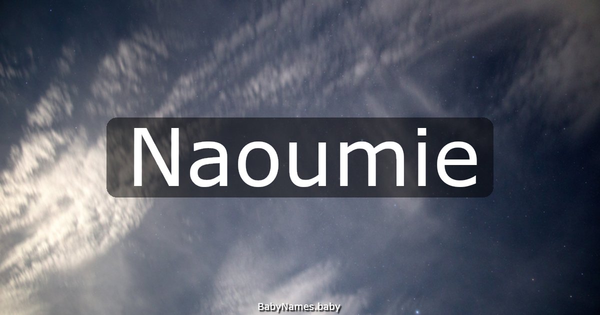 Naoumie