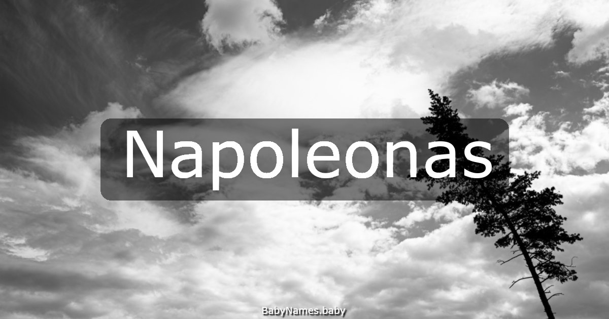 Napoleonas