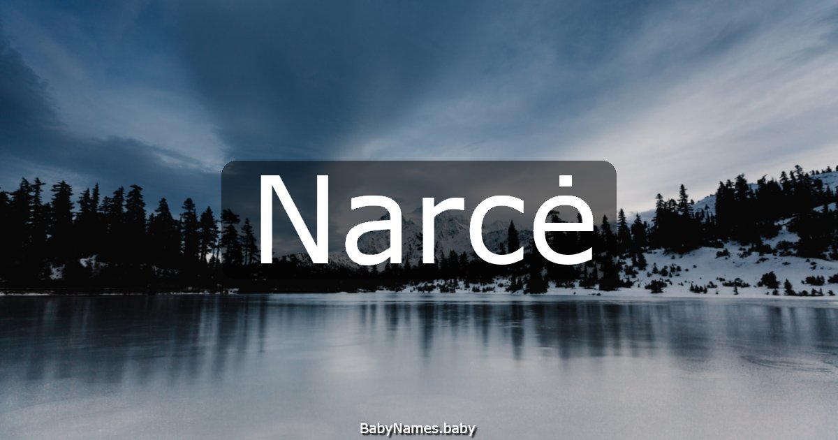 Narcė