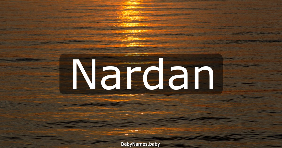 Nardan