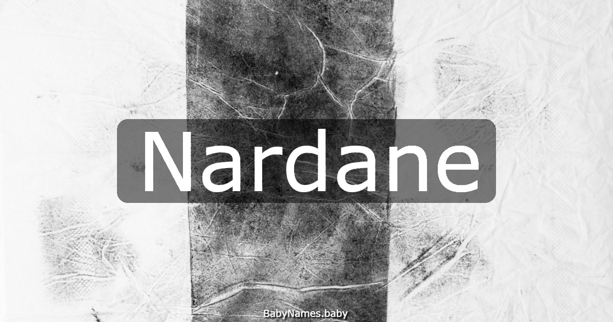 Nardane