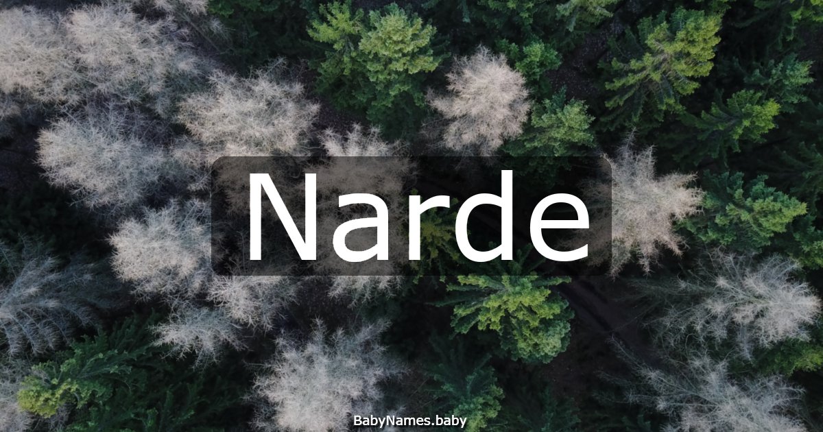 Narde