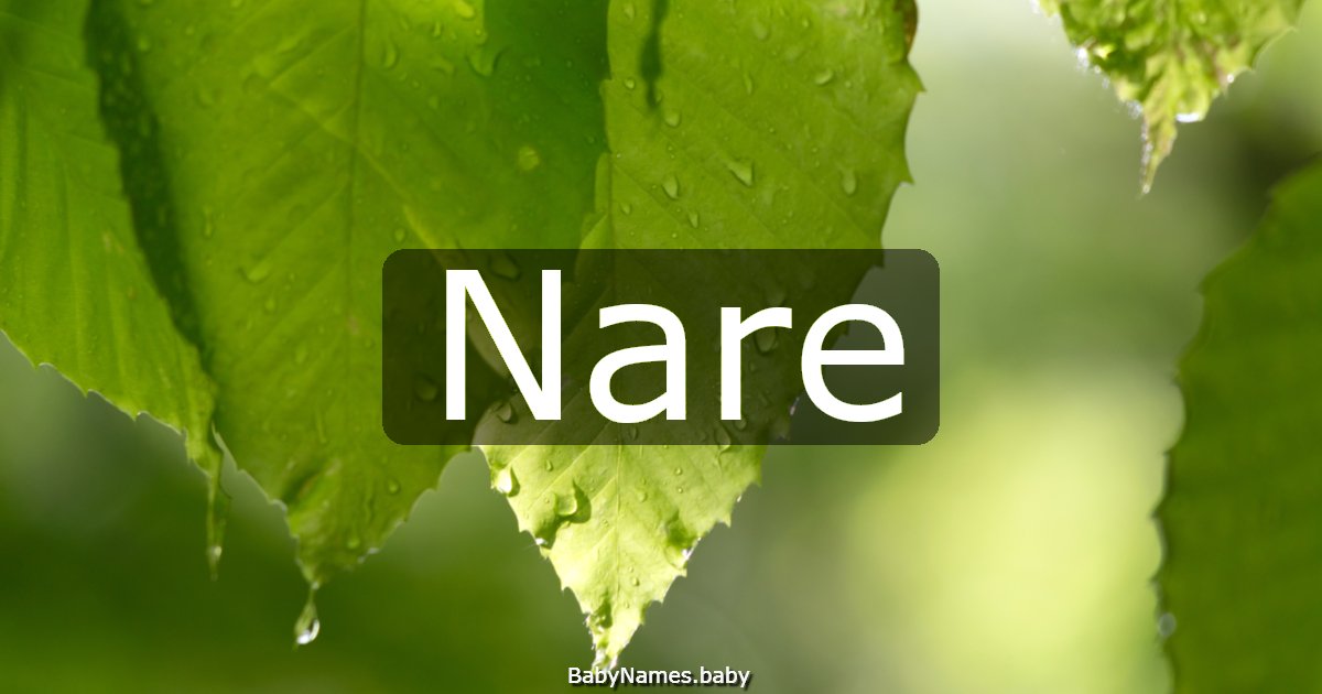 Nare