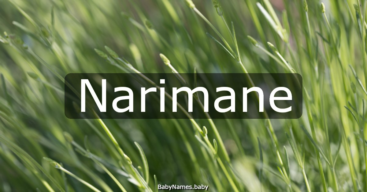 Narimane